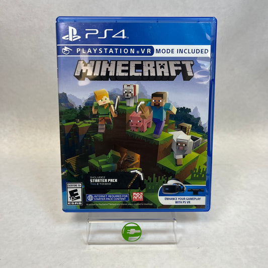 Minecraft (VR Mode Included) (Sony PlayStation 4 PS4, 2020)