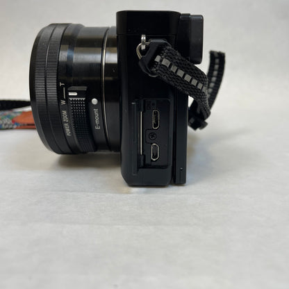 Sony Alpha A6000 24.3MP Digital SLR DSLR Camera ?963 Shutter Count w/ Lens