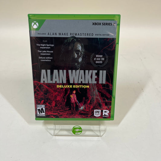 Alan Wake II: Deluxe Edition (Microsoft Xbox Series X, 2023)