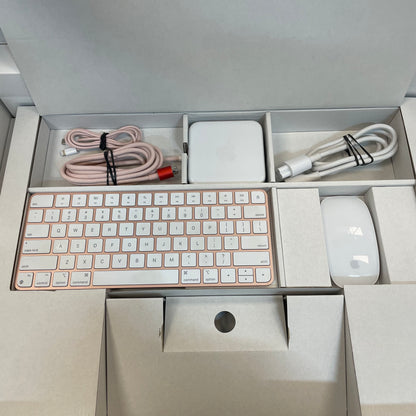 2021 Apple iMac 24" M1 3.2GHz 8GB RAM 256GB SSD Red/Pink MJVA3LL/A