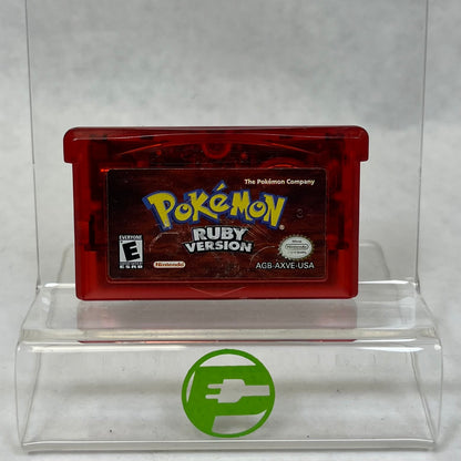 Pokemon Ruby (GameBoy Advance, 2003) Cartridge Only Dry Battery