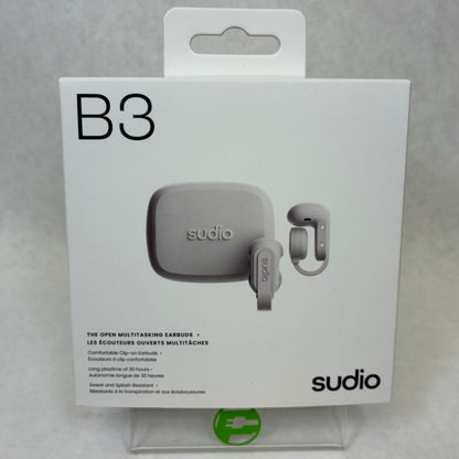 Sudio B3 Wireless Bluetooth Earbuds White B3WHT